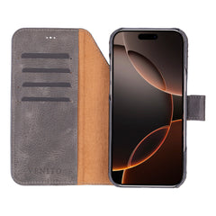 Florence RFID Blocking Leather Wallet Case for iPhone 17 Pro Max