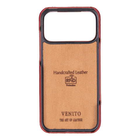 Funda tipo billetera de cuero con bloqueo RFID Florence para iPhone 15 Pro Max