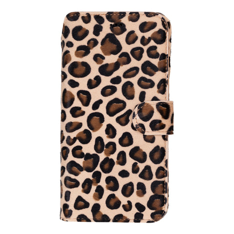 Funda tipo billetera de cuero con bloqueo RFID Florence para iPhone 15 Pro Max