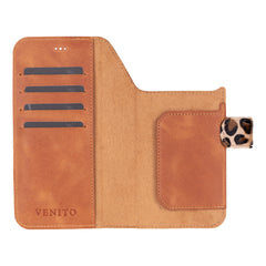 Florence RFID Blocking Leather Wallet Case for iPhone 17 Pro Max