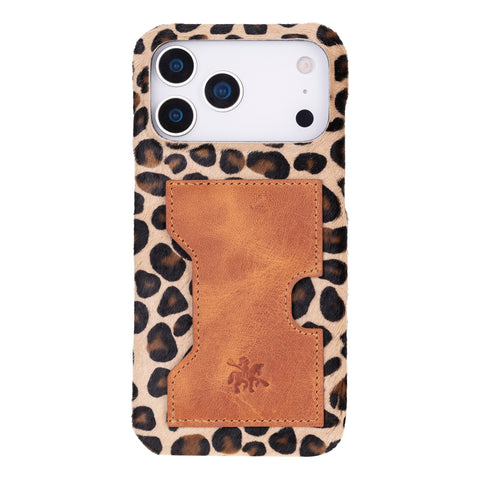 Funda tipo billetera de cuero con bloqueo RFID Florence para iPhone 15 Pro Max