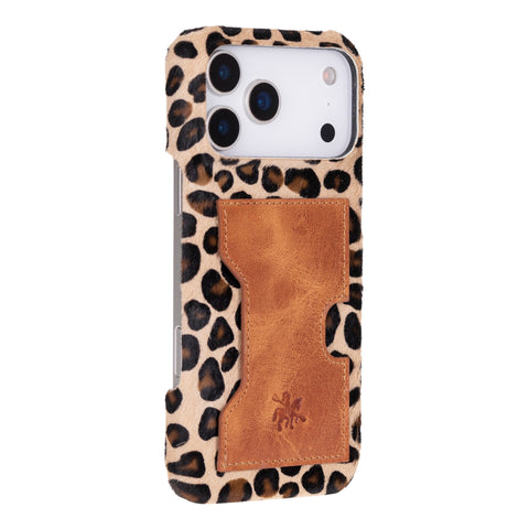 Funda tipo billetera de cuero con bloqueo RFID Florence para iPhone 15 Pro Max