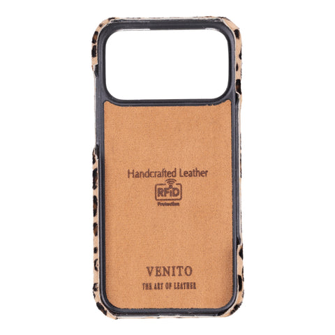 Funda tipo billetera de cuero con bloqueo RFID Florence para iPhone 15 Pro Max