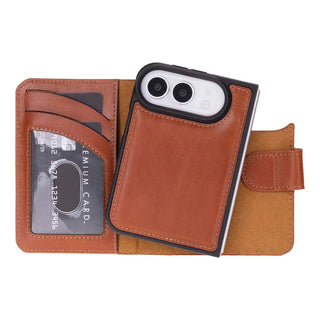 Magic iPhone Duo Leather Detachable Wallet Case