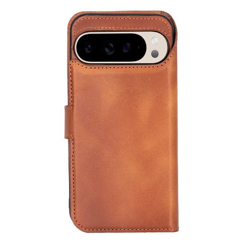 Funda tipo billetera de cuero con bloqueo RFID Florence-flex para Google Pixel 8