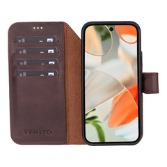 Funda tipo billetera de cuero con bloqueo RFID Florence-flex para Google Pixel 8