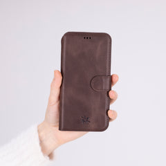 Funda tipo billetera de cuero con bloqueo RFID Florence-flex para Google Pixel 8