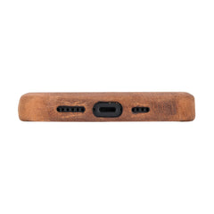 Rock Cover iPhone 15 Leather Case