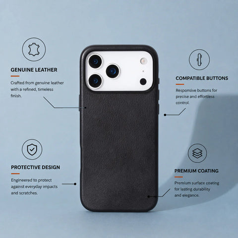 Prestige iPhone 17 Pro Max Leather Case