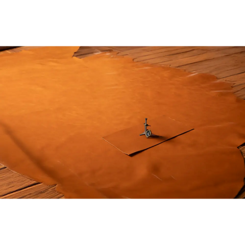 Custom Size Genuine Leather Piece - Cut-to-Size Leather Sheet