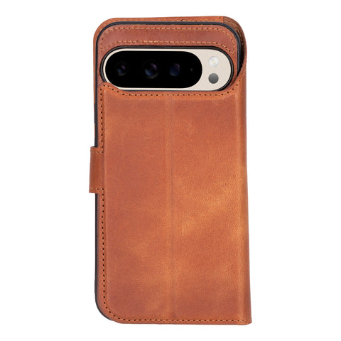 Ravenna RFID Blocking Detachable Leather Wallet Case for Google Pixel 9 Pro XL