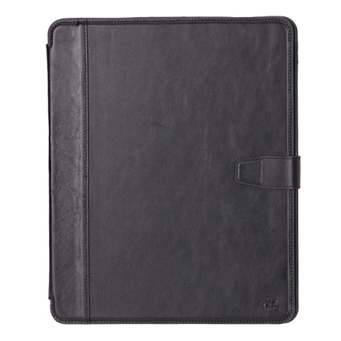 Parma Premium Leather Case for iPad Pro 13 Inch M4 (2024) with Pencil Holder, Handmade, Kickstand, Detachable Wallet, Full-Grain Leather, Compatible with Apple Pencil (USB-C), Antique Brown