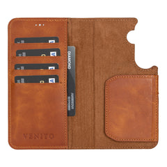 Funda tipo billetera de cuero con bloqueo RFID Florence para Samsung Galaxy S24
