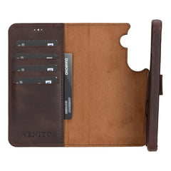 Funda tipo billetera de cuero con bloqueo RFID Florence para Samsung Galaxy S24
