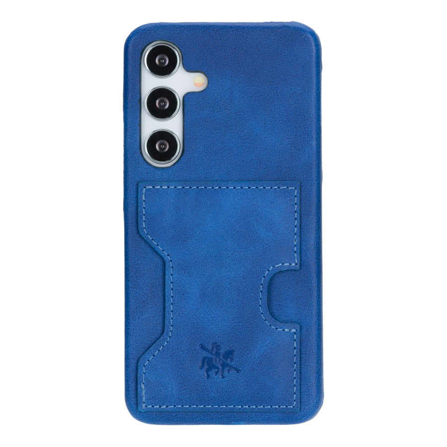 Funda tipo billetera de cuero con bloqueo RFID Florence para Samsung Galaxy S24