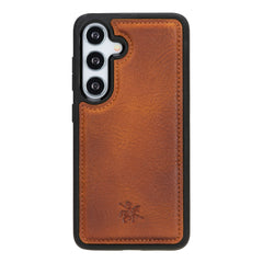 Funda de cuero Lucca Snap On para Samsung Galaxy S24