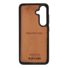 Funda de cuero Lucca Snap On para Samsung Galaxy S24