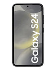 Funda de cuero Lucca Snap On para Samsung Galaxy S24