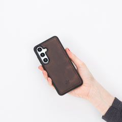 Lucca Snap On Leather Case for Samsung Galaxy S24 Plus