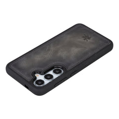 Funda de cuero Lucca Snap On para Samsung Galaxy S24