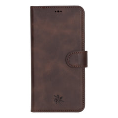 Funda tipo billetera de cuero con bloqueo RFID Florence para Samsung Galaxy S24 Plus