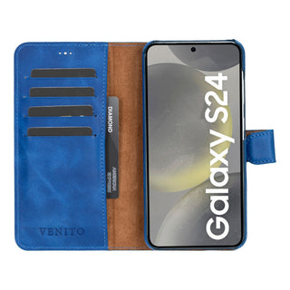 Florence RFID Blocking Leather Wallet Case for Samsung Galaxy S24 Plus