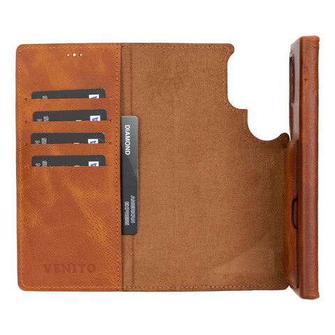 Florence RFID Blocking Leather Wallet Case for Samsung Galaxy S24 Ultra