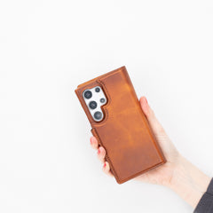 Florence RFID Blocking Leather Wallet Case for Samsung Galaxy S24 Ultra