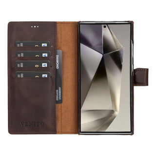 Florence RFID Blocking Leather Wallet Case for Samsung Galaxy S24 Ultra