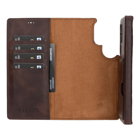 Florence RFID Blocking Leather Wallet Case for Samsung Galaxy S24 Ultra