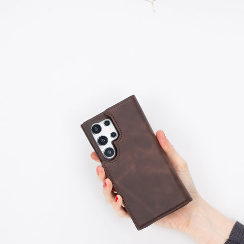 Florence RFID Blocking Leather Wallet Case for Samsung Galaxy S24 Ultra