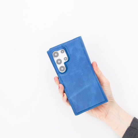 Florence RFID Blocking Leather Wallet Case for Samsung Galaxy S24 Ultra