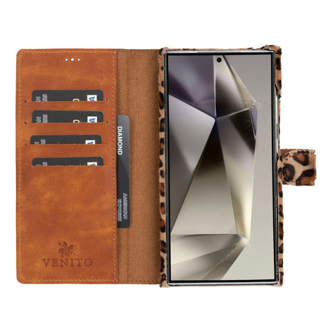 Florence RFID Blocking Leather Wallet Case for Samsung Galaxy S24 Ultra