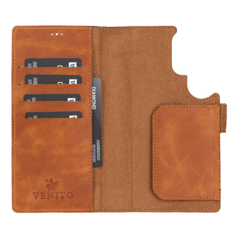 Florence RFID Blocking Leather Wallet Case for Samsung Galaxy S24 Ultra