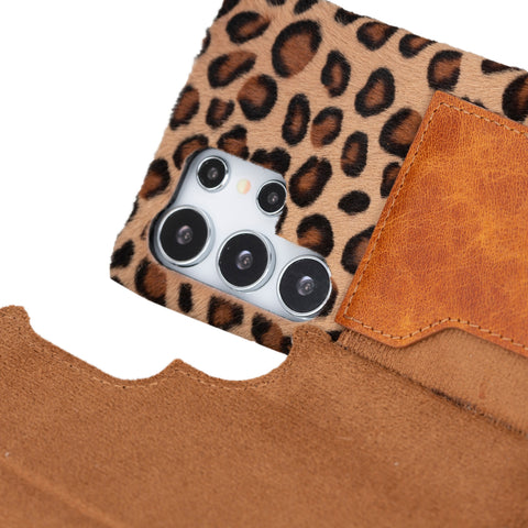 Florence RFID Blocking Leather Wallet Case for Samsung Galaxy S24 Ultra