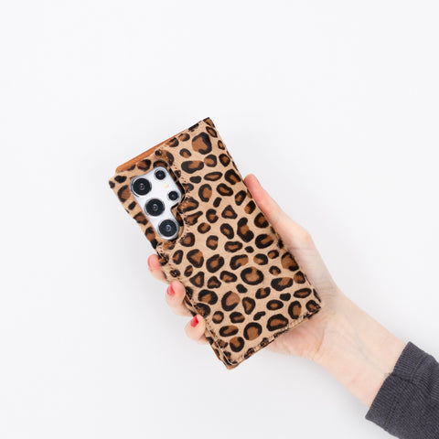 Florence RFID Blocking Leather Wallet Case for Samsung Galaxy S24 Ultra