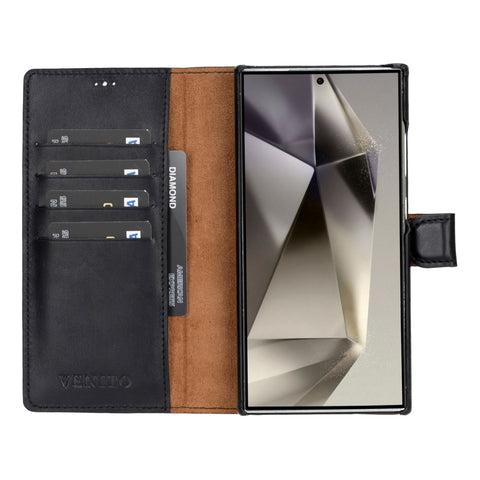 Florence RFID Blocking Leather Wallet Case for Samsung Galaxy S24 Ultra