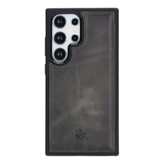Funda de cuero Lucca Snap On para Samsung Galaxy S24 Ultra