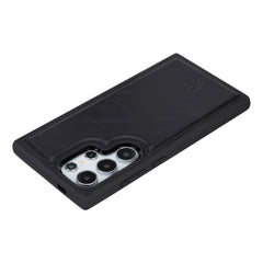 Funda de cuero Lucca Snap On para Samsung Galaxy S24 Ultra