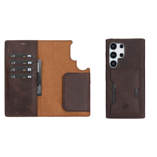 Florence RFID Blocking Leather Wallet Case for Samsung Galaxy S24 Ultra