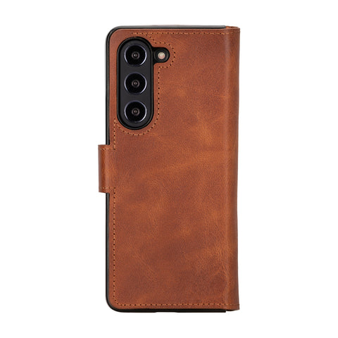 Funda tipo billetera de cuero Trieste para Samsung Galaxy Z Fold 5