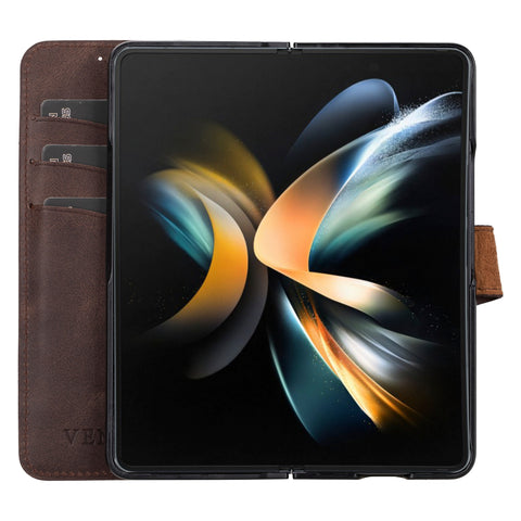 Funda tipo billetera de cuero Trieste para Samsung Galaxy Z Fold 5