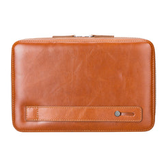 Travel Leather Cable Organizer
