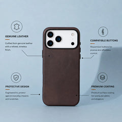 Prestige iPhone 17 Pro Leather Case
