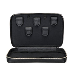 Travel Leather Cable Organizer
