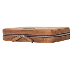 Travel Leather Cable Organizer