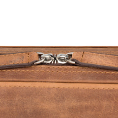 Travel Leather Cable Organizer