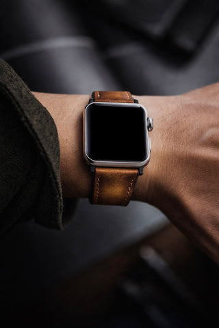 Tuscany Leather Band Strap for Apple Watch