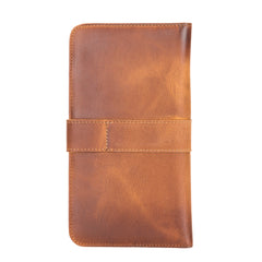 Cartera de viaje multifuncional de piel Modena