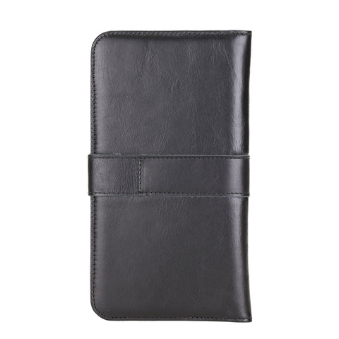 Cartera de viaje multifuncional de piel Modena